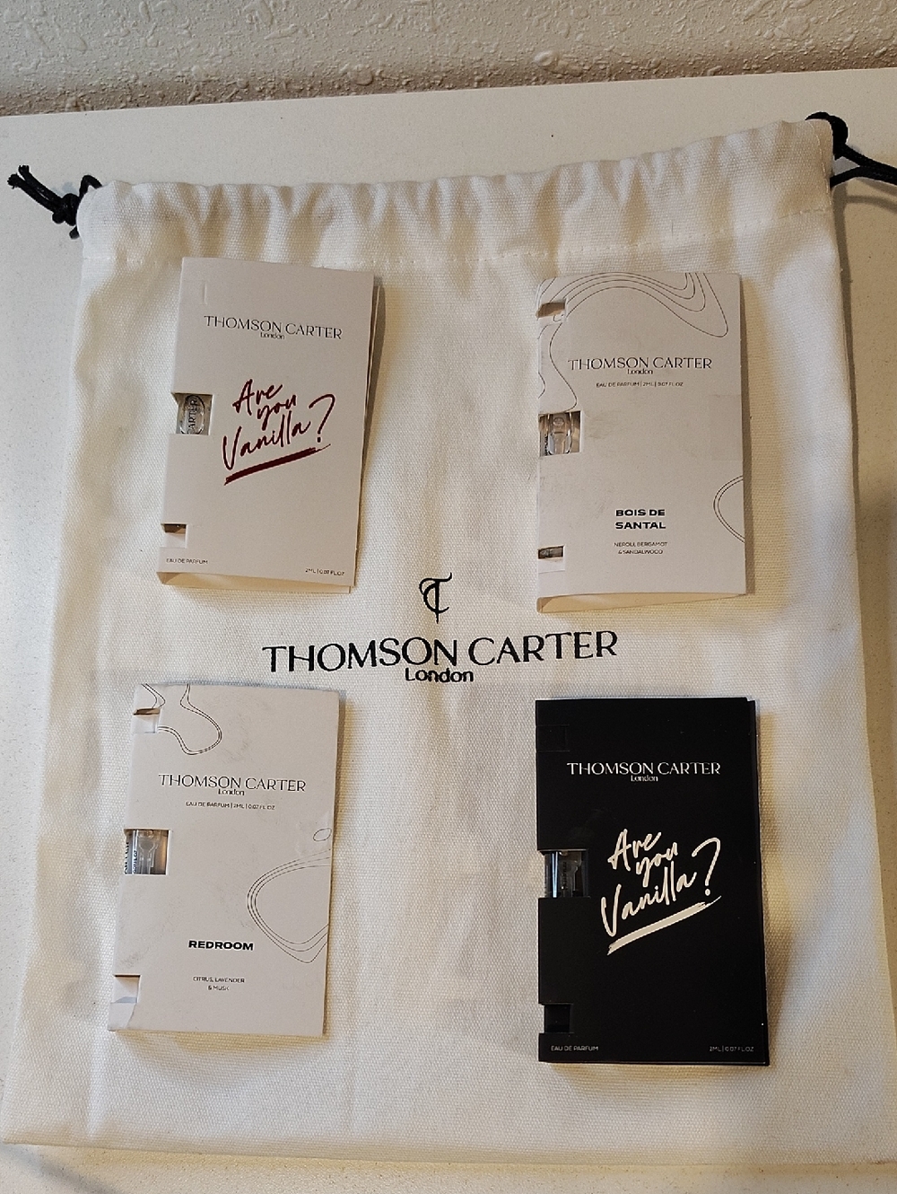 Thomson Carter Sampler Pack With Drawstring Pouch